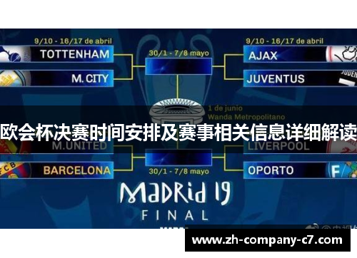 欧会杯决赛时间安排及赛事相关信息详细解读